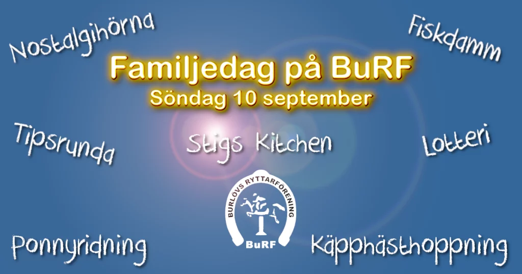 Familjedag på Burf